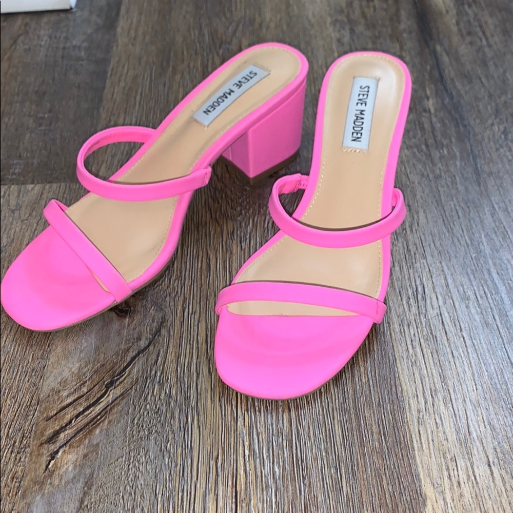 Pink Steve Madden Heels